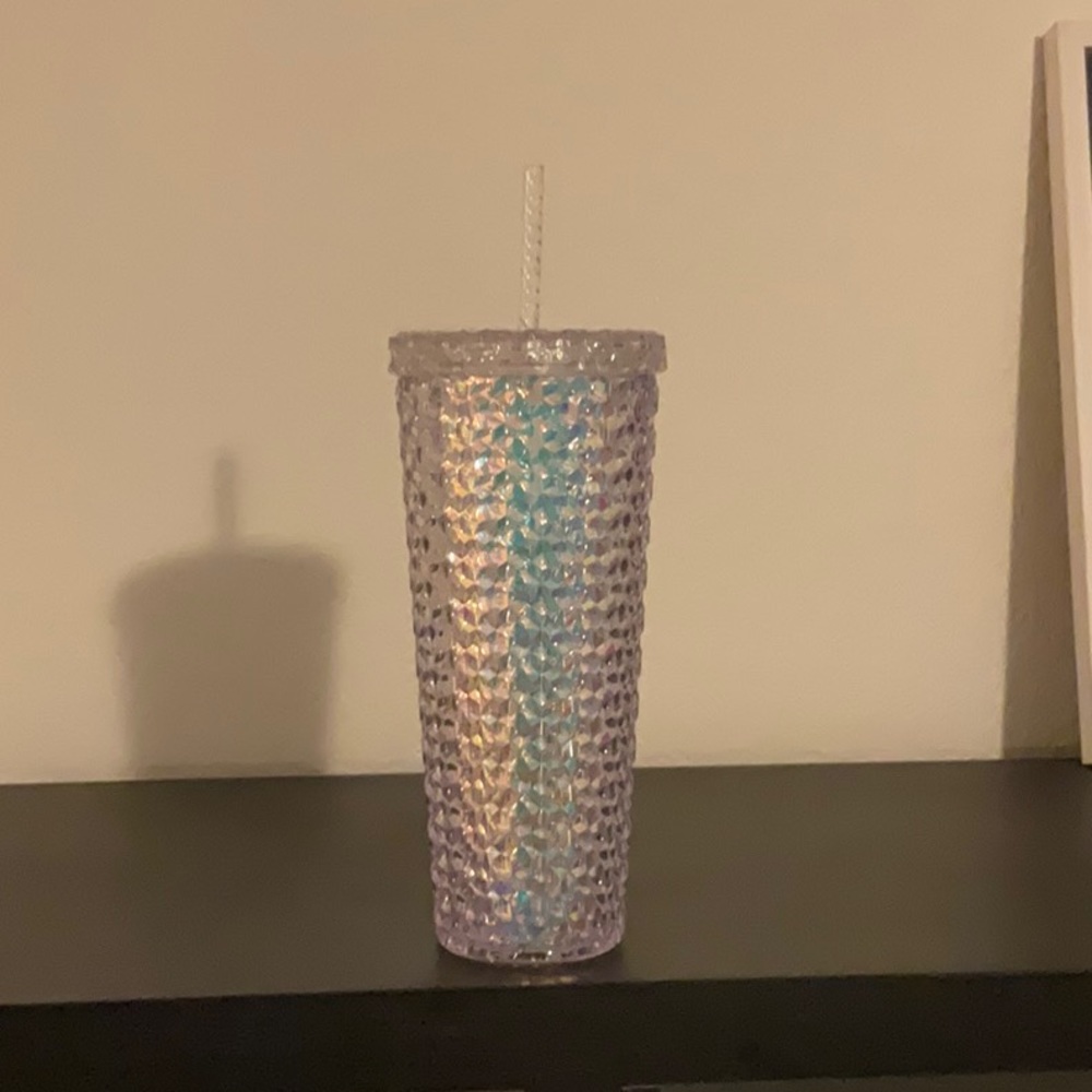 26oz clear tumbler with Starw